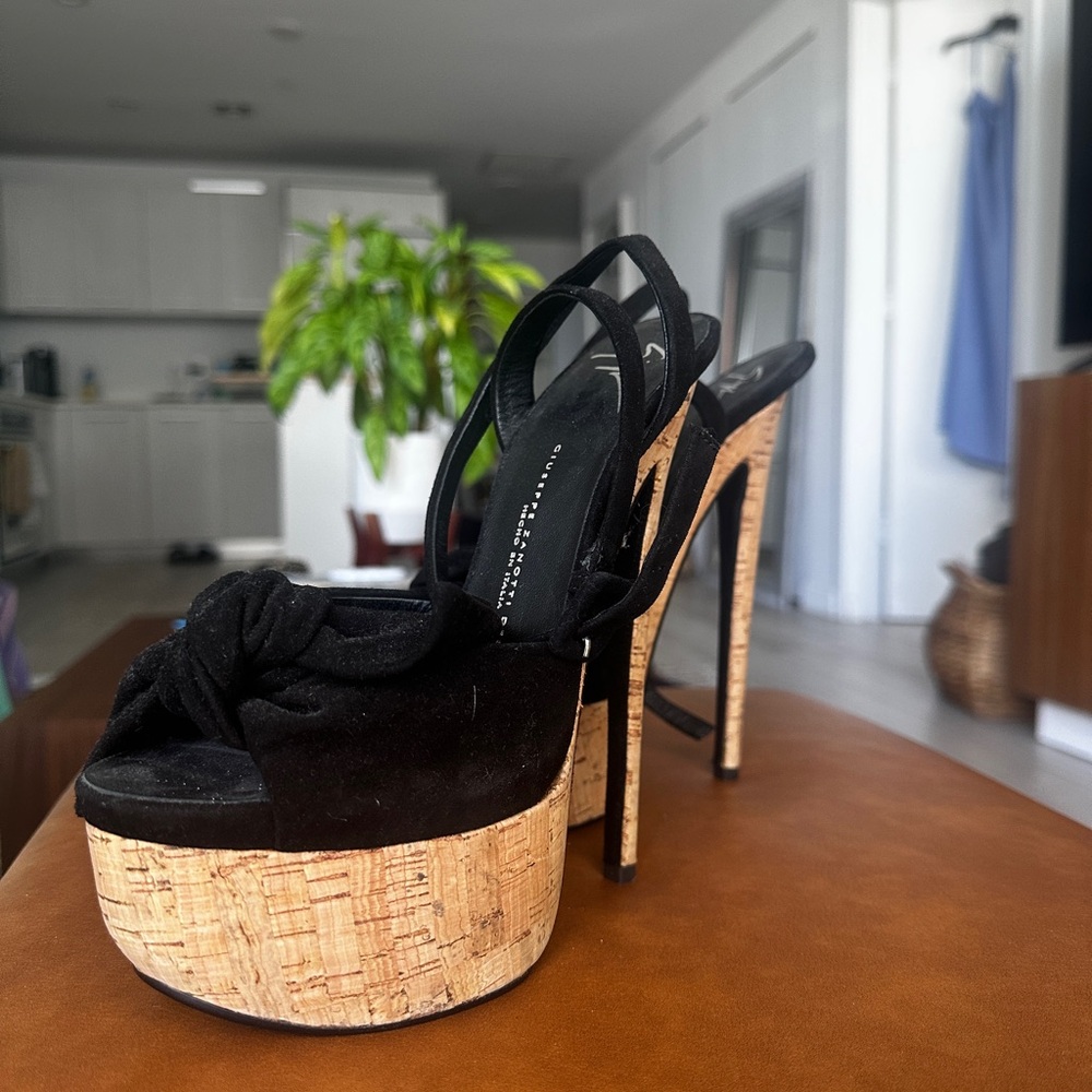 Giuseppe Zanotti Black Platform Sandals Denny115 - Picture 6 of 6